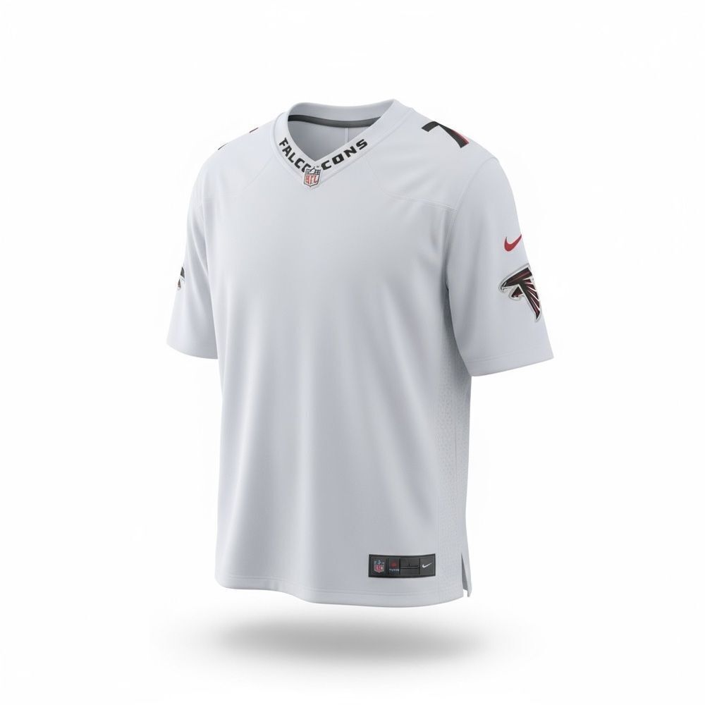 NWOT NIKE NFL White Atlanta Falcons On Field Football Jersey #7 - Size XL